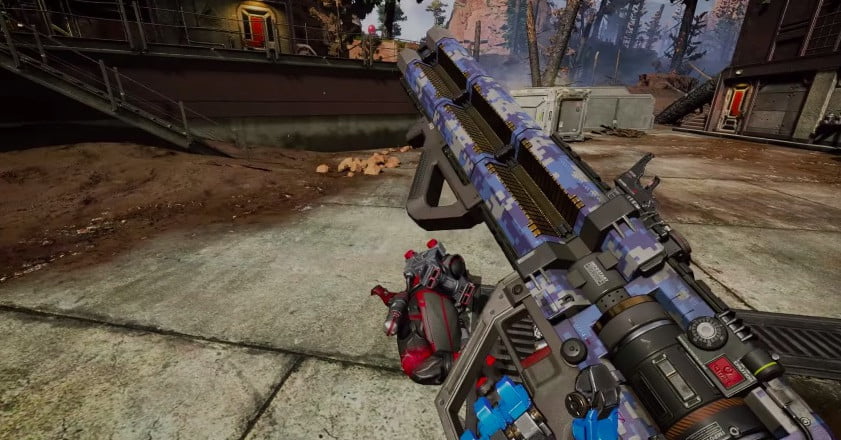 Apex Legends ajoute sa première nouvelle arme, le fusil à énergie Havoc.