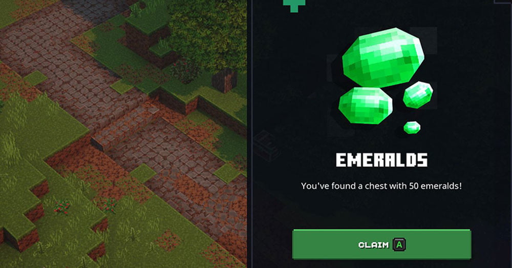 Donjons de Minecraft : Emplacement des coffres d'émeraude de tous les camps