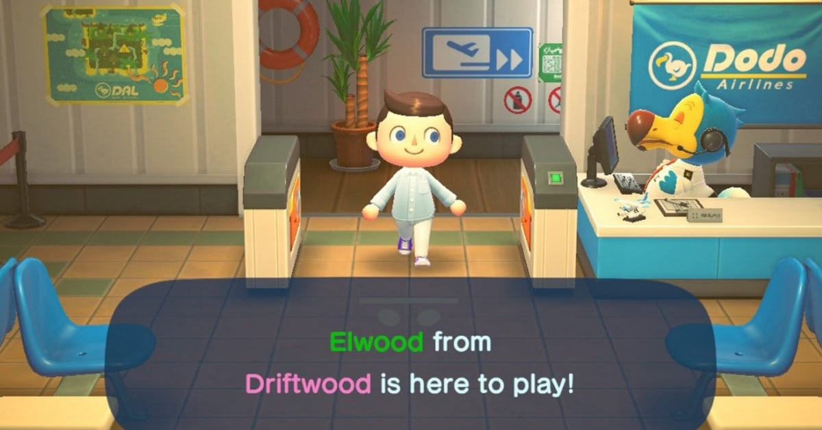 Elijah Wood visite l'île dans Animal Crossing : Nouveaux Horizons
