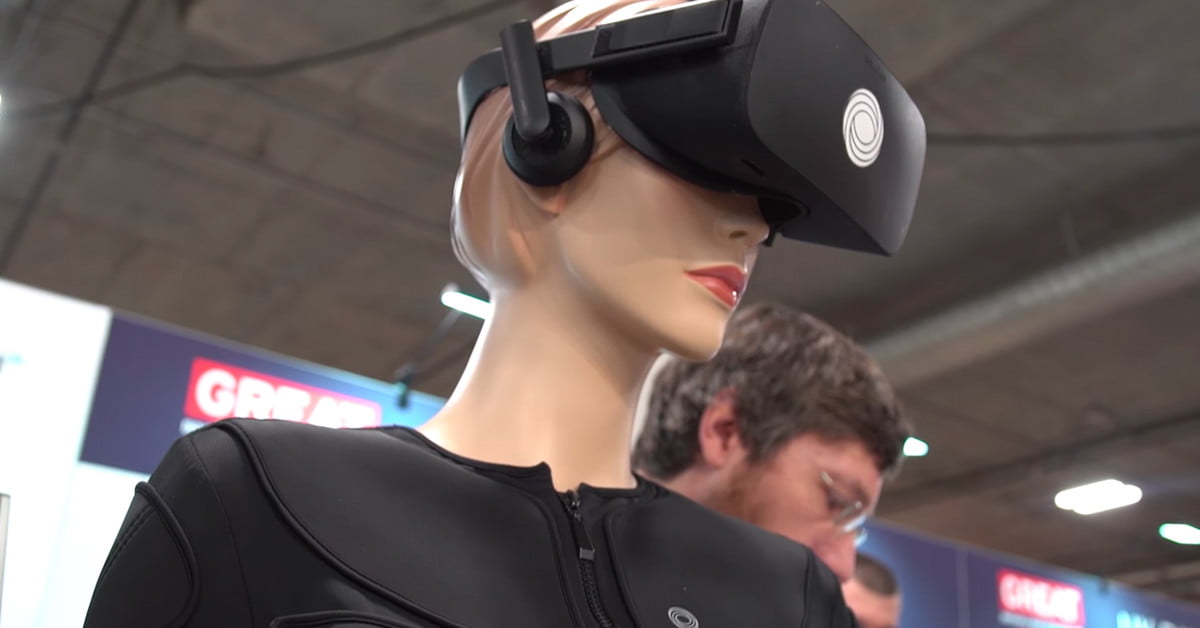 La combinaison Teslas offre un retour haptique sur tout le corps pour la réalité virtuelle