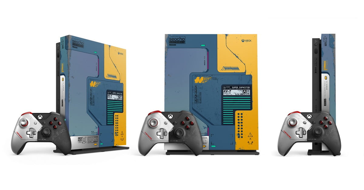 Microsoft dévoile une édition limitée de Cyberpunk 2077 Xbox One X