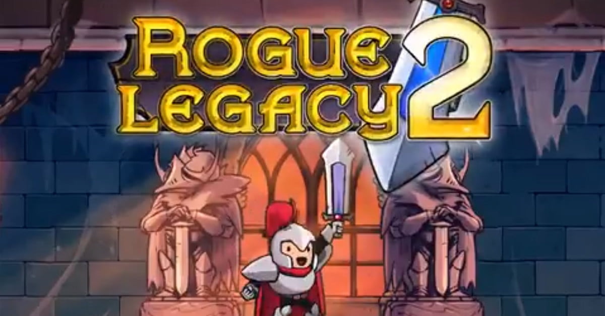 Rogue Legacy 2 passe du rétro au dessin à la main.