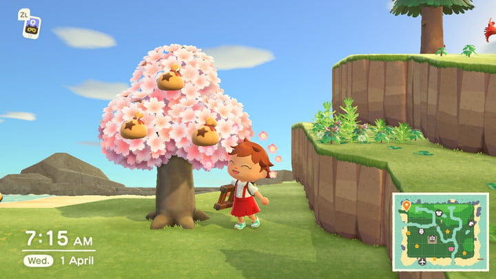 L'arbre à argent d'Animal Crossing