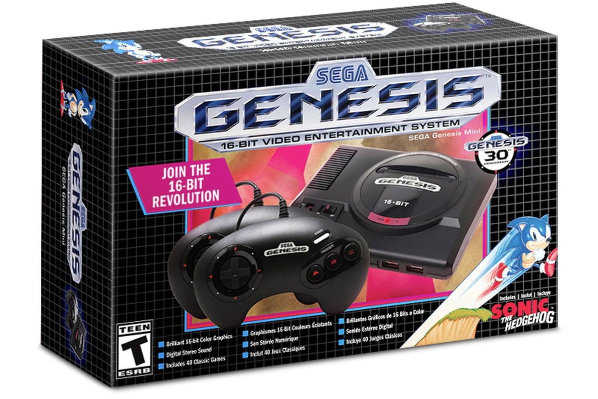 Jeux de la mini-console Sega Genesis